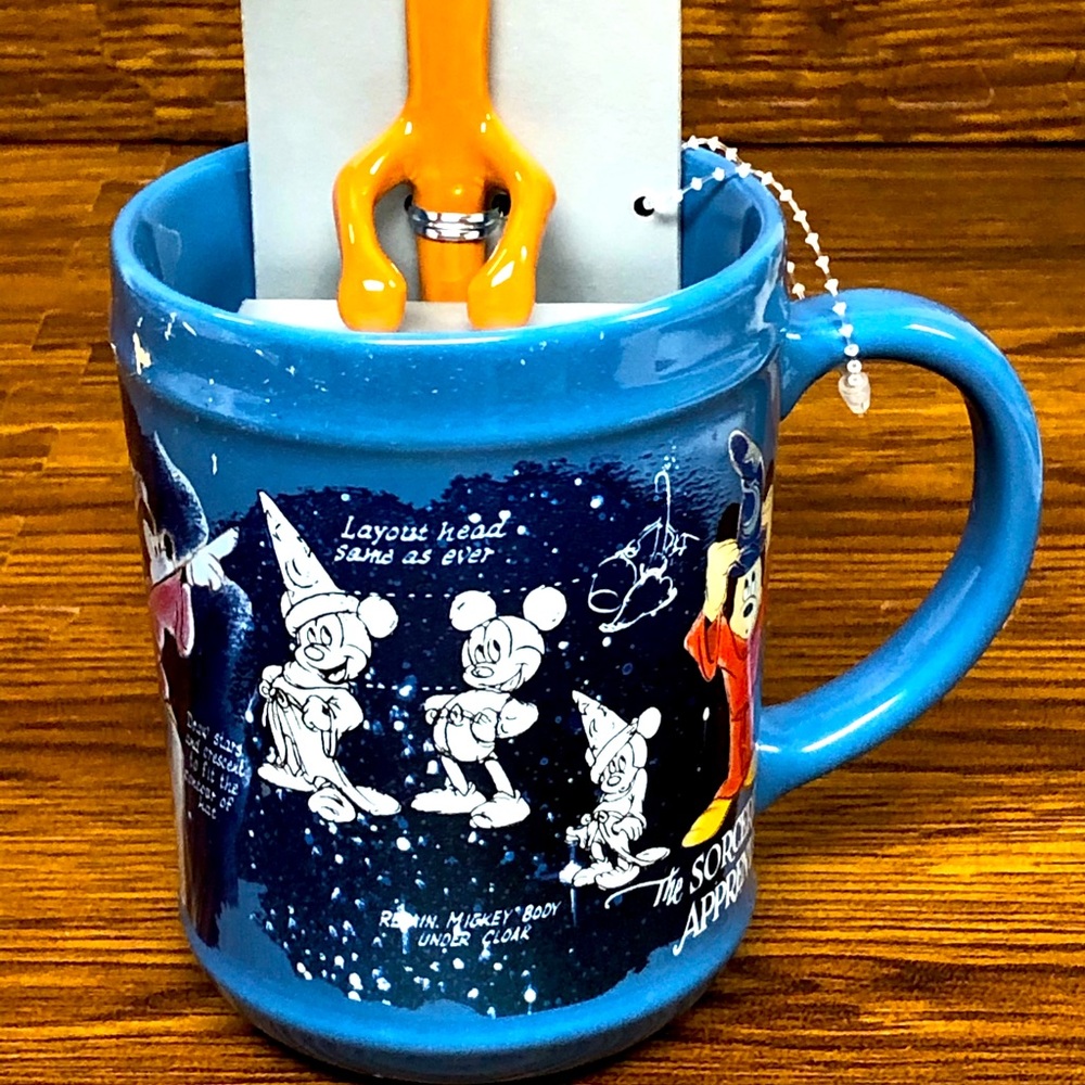 Disney Sorcerer Mickey Mug & Spoon